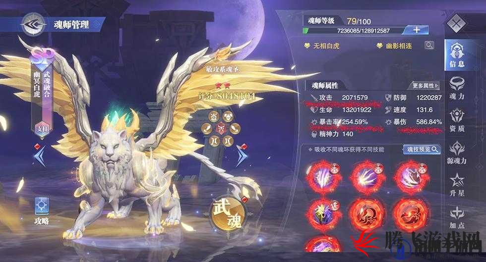 斗罗大陆战神白虎心法详解：如何精选心法技能与运用策略介绍