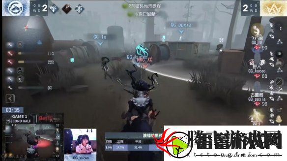 群狼呼啸！Wolves战队磨牙利爪**连捷——第五人格2024秋季赛第八周赛报发布