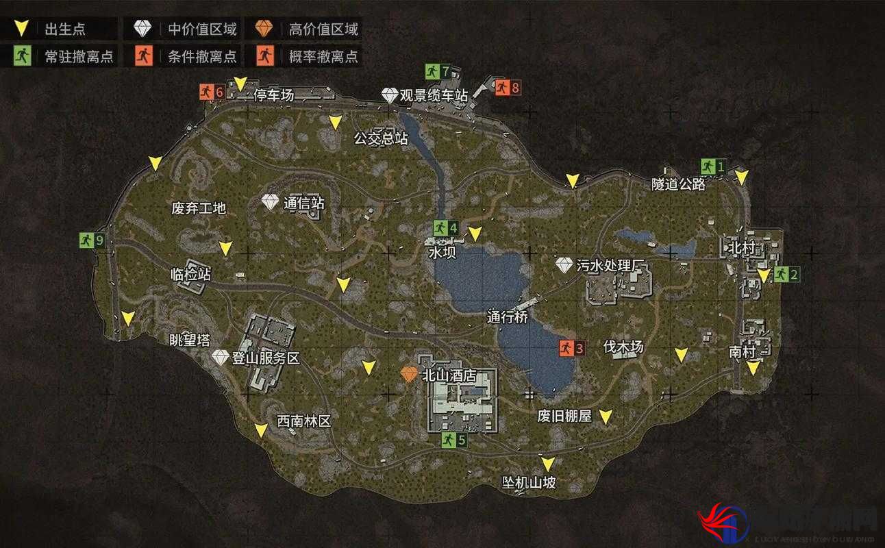 《暗区突围》露天堆放处位置分享